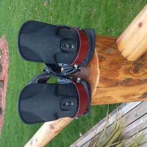 Burton bindings. Well used. Missing one strap. Well made